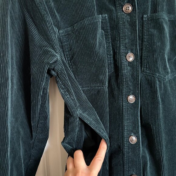 Madewell Corduroy Kentwood Oversized Shirt-Jacket - Picture 7 of 8